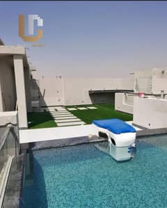 Penthouse With Pool For Sale high End Fully Finished Resale Galleria Moon Valley Golden Square 5th Settlement New Cairo