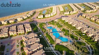 Own a fully finished chalet with immediate delivery, with a direct view of the sea, in La Vista Gardens Ain Sokhna, near Porto Sokhna and Zaafarana 0