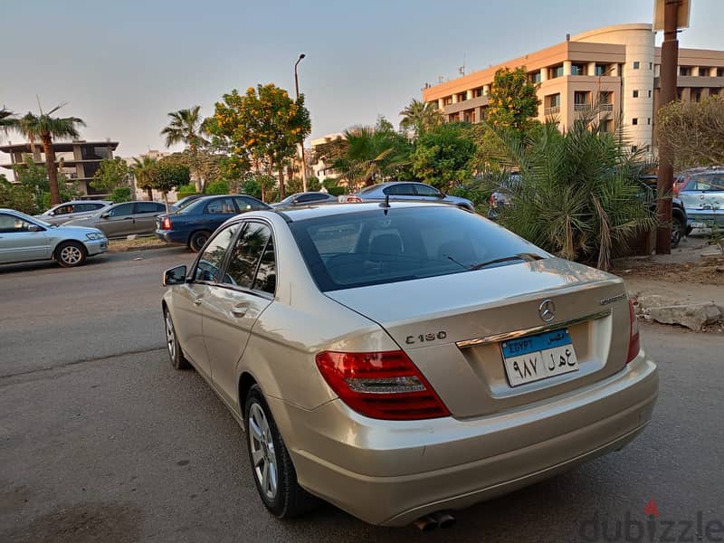 مرسيدس بنز سي 180 2012   Mercedes Benz C180 7