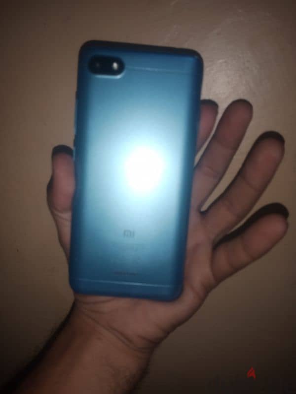 redmi 6a بصمة وجهه بحاله جيدة 6