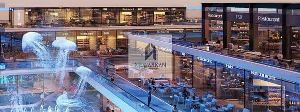 Shop for sale ground floor for all specialties on the new tourist route in Sheikh Zayed, 10% advance 2