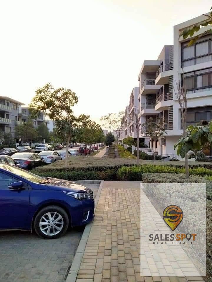 With a 5% down payment, a 115 sqm apartment in a 60 sqm nautical garden in the best location for sale in Taj City Compound - Taj City New Cairo in the 5