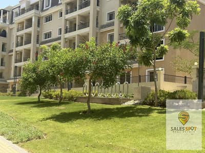 112 sqm two-room apartment for sale in Sarai Compound in front of El Shorouk on Suez Road