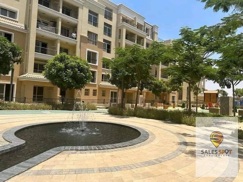 112 sqm two-room apartment for sale in Sarai Compound in front of El Shorouk on Suez Road 4