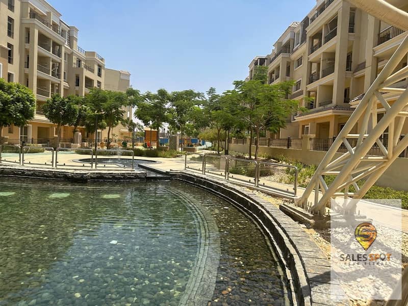 بمقدم426الف ستديو studio للبيع Prime location فـ كمبوند سراي -- sarai من شركة مدينة مصر MNHD بجوار مدينتي 4