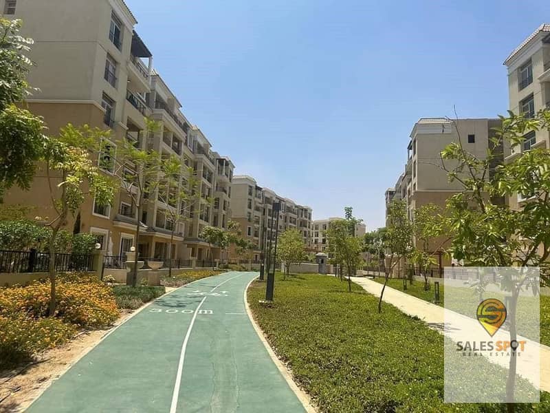 With a 5% down payment, a 147 sqm apartment for sale in Sarai Compound next to Madinaty and a few minutes from the Fifth Settlement 10