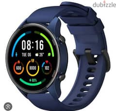 ساعه MI WATCH و استيك ابيض معاها هديه