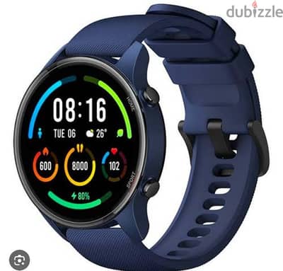 ساعه MI WATCH و استيك ابيض معاها هديه