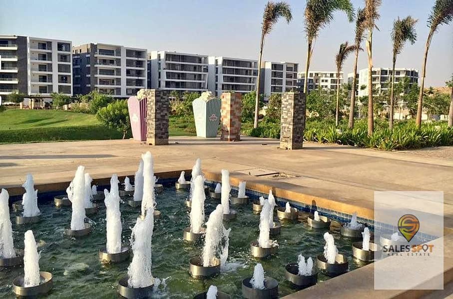 بفيو garden شقة للبيع بتقسيمة مميزة بالتجمع الاول كمبوند تاج سيتي taj city امام فندق كمبنسكي 8