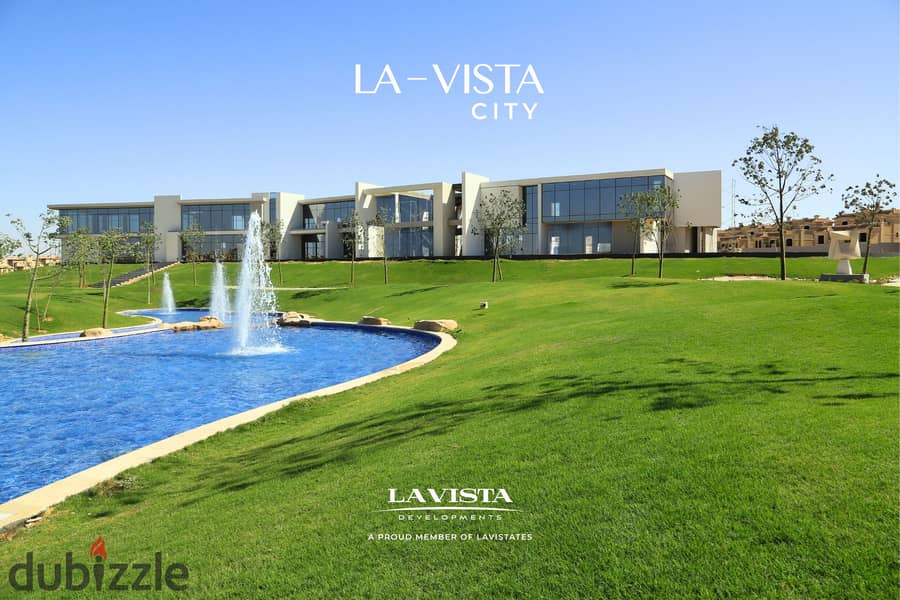 Villa Twin House 280m For Sale Ready To Move in La Vista City New Cairo 7