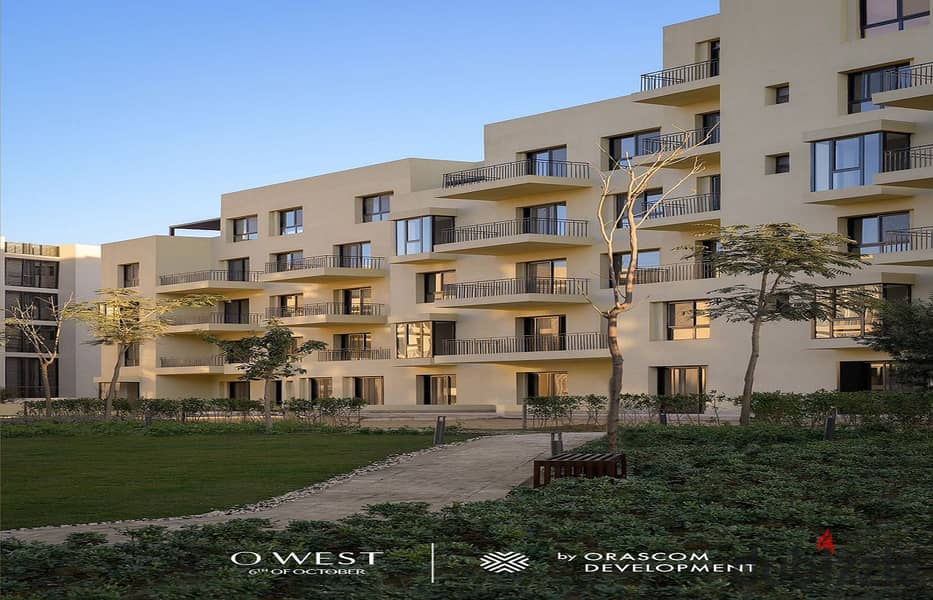 Finished apartment 127m for sale in O West Compound - Directly on Al Wahat Road - Installments over 9 years 13