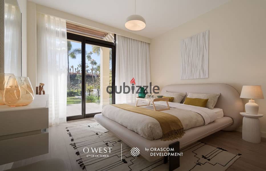 Finished apartment 127m for sale in O West Compound - Directly on Al Wahat Road - Installments over 9 years 19