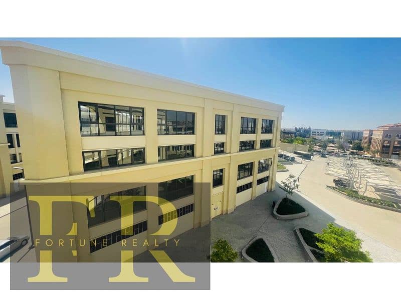 Office 93 m with prime location for rent in Mivida - Fifth Settlement 11