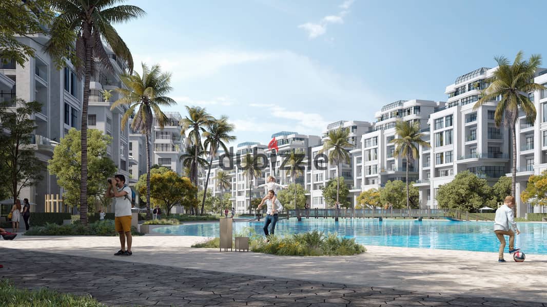 Apartment for sale at launch price on the largest lagoon in R7 in Lumia Compound 2