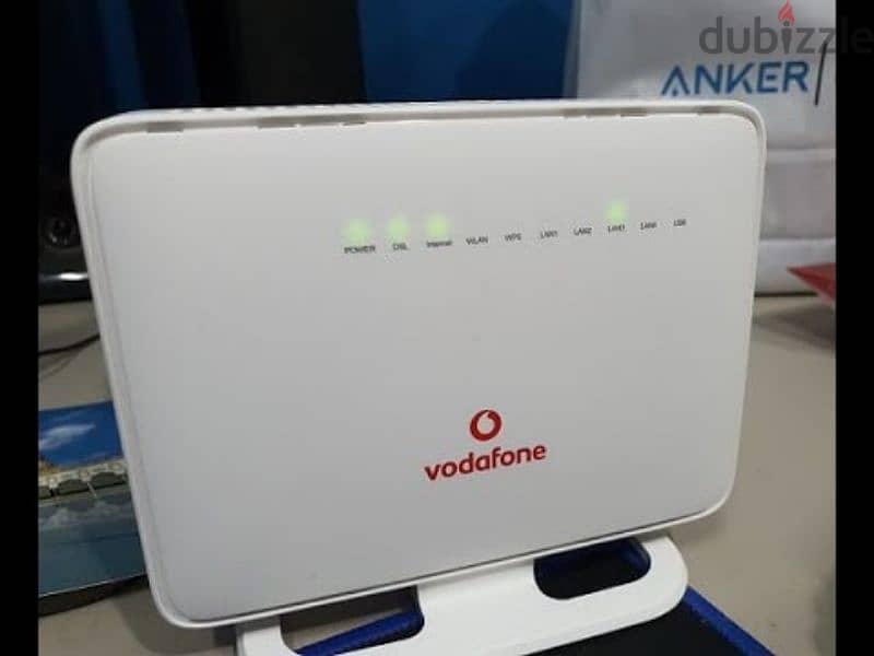 راوتر فودافون VDSL حالة ممتازة 1