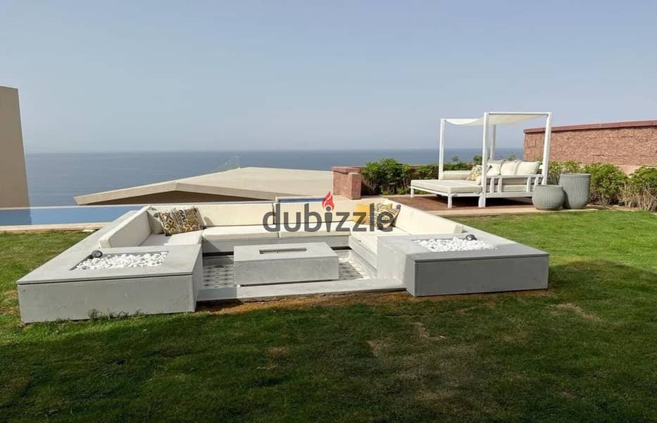 Chalet shot for sale Sea view IL Monte galala Ain Sokhna next to Porto 7