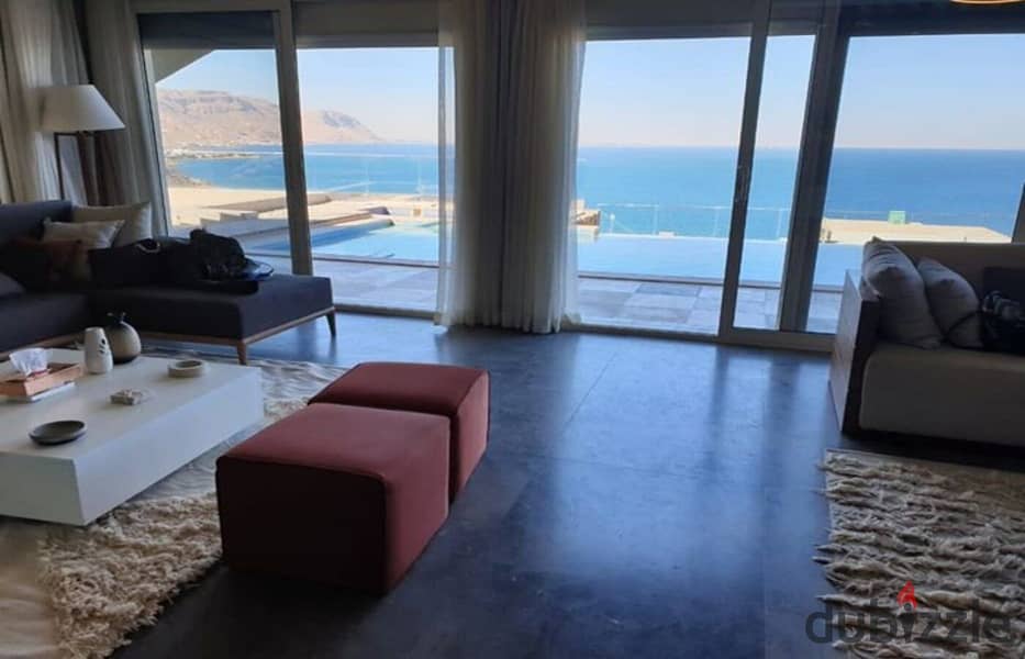 Chalet shot for sale Sea view IL Monte galala Ain Sokhna next to Porto 10