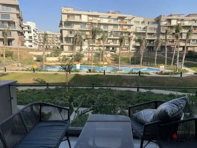 Newly modern furnished Apartment for rent in Villette New Cairo with an open view premium location in the compound