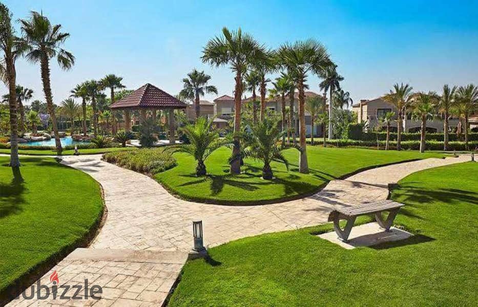 At a snapshot price Villa for sale in Swan Lake Hassan Allam Zayed next to Capital Business Park 7