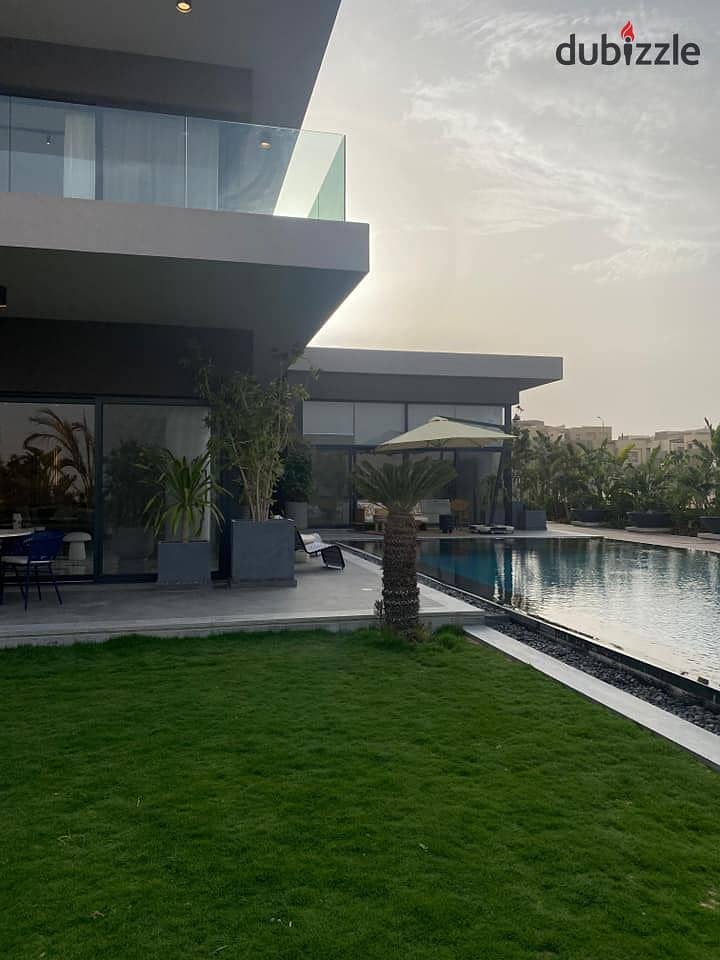 At a snapshot price Villa for sale in Swan Lake Hassan Allam Zayed next to Capital Business Park 6