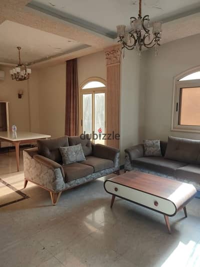 An apartment for sale with mattresses and appliances in Nakheel compound near Wadi Degla club