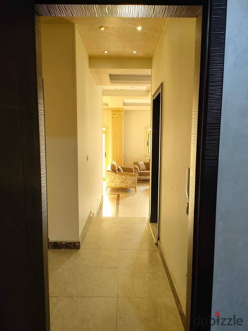 An apartment for sale with mattresses and appliances in Nakheel compound near Wadi Degla club 4