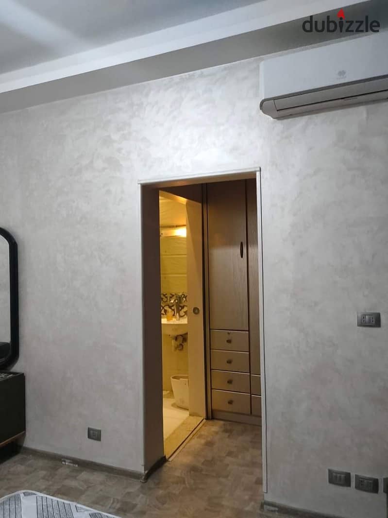 An apartment for sale with mattresses and appliances in Nakheel compound near Wadi Degla club 6