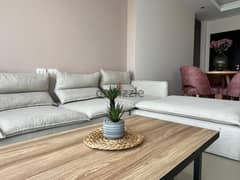 شقه للايجار مفروش بكمبوند ذا ادريس اول سكنapartment for rent(Furnished