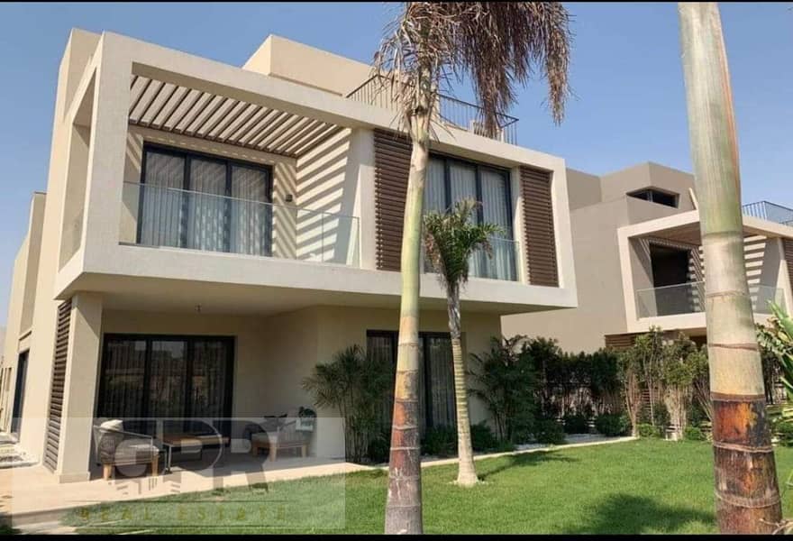 فيلا للبيع مساحه كبيره متشطبه بالكامل في كمبوند سوديك ايست بهليوبوليس الجديده | Villa for sale, large area, fully finished in Sodic East 0