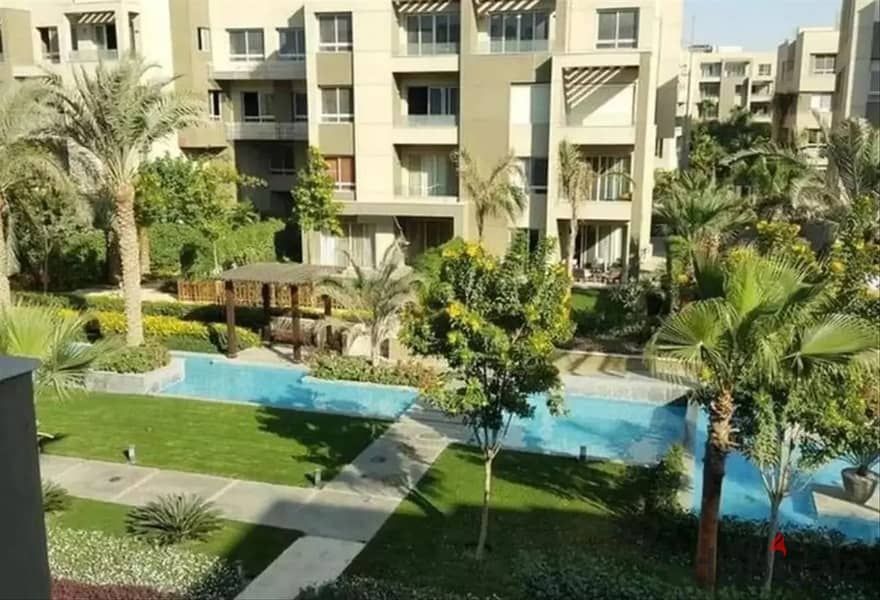 For sale apartment 130 m prime location, in Swan Lake Residence Compound, installments 8 years 0