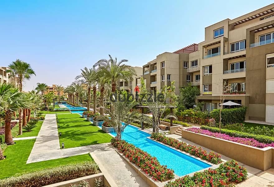 For sale apartment 130 m prime location, in Swan Lake Residence Compound, installments 8 years 1