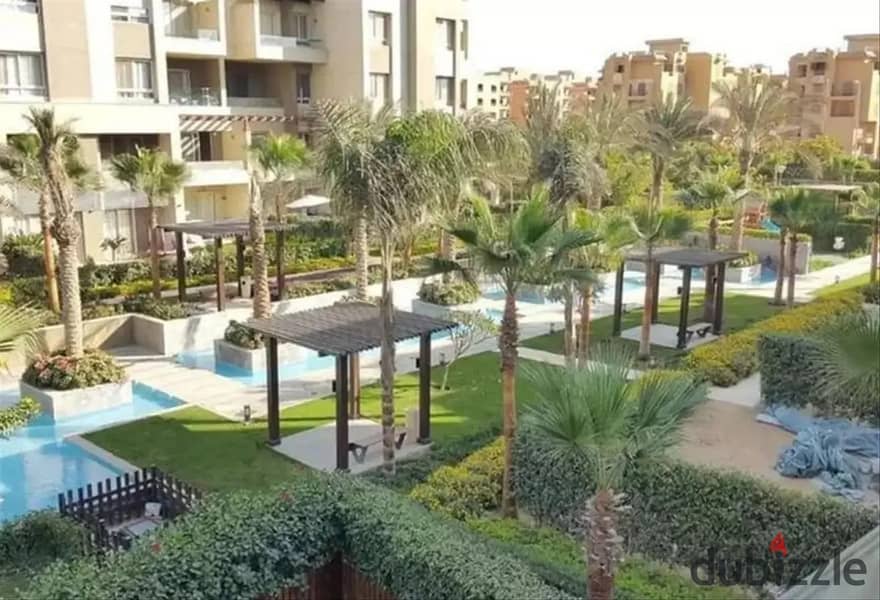 For sale apartment 130 m prime location, in Swan Lake Residence Compound, installments 8 years 5