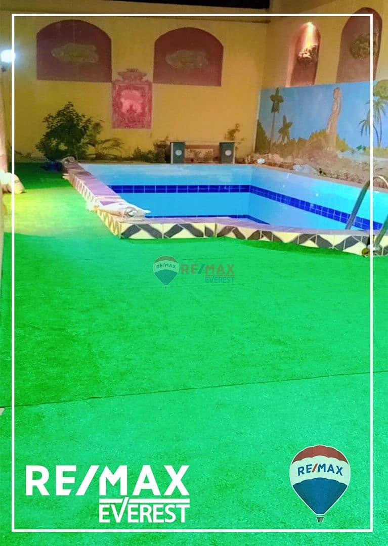 Apartment for rent in Al Yasmine with garden and pool 10