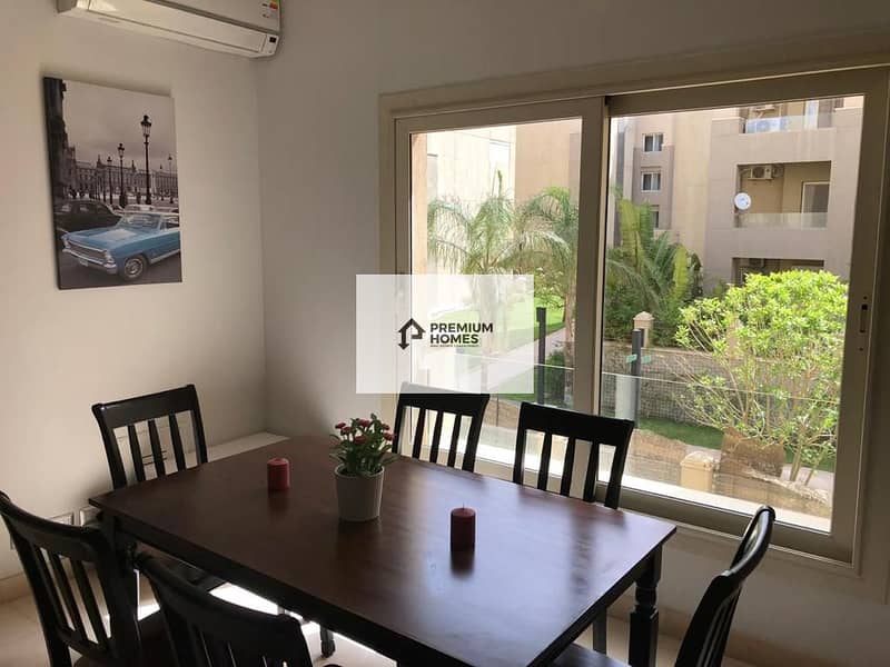 Receive immediately your fully furnished 3-bedroom apartment with sea view in Village Garden Katameya Compound, New Cairo VGK 1