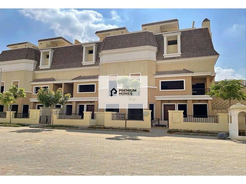 3 bedroom apartment for immediate delivery for sale, with a view of Palm Hills and villas in Sarai Compound in Mostakbal City, at a bargain price. . . . . 7