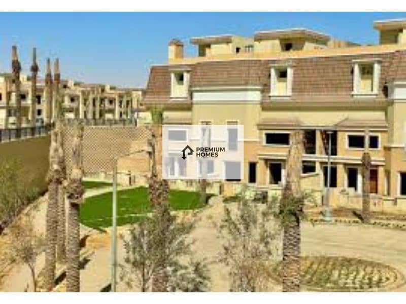 3 bedroom apartment for immediate delivery for sale, with a view of Palm Hills and villas in Sarai Compound in Mostakbal City, at a bargain price. . . . . 8