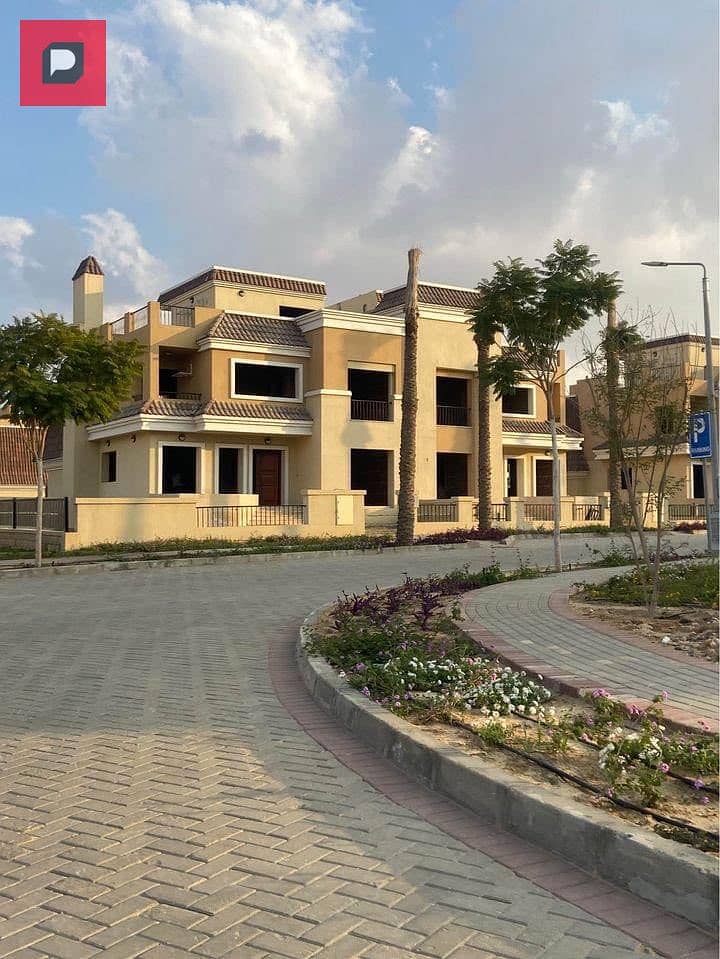 S Villa For Sale Very prime Location at Sarai Compound New Cairo 6