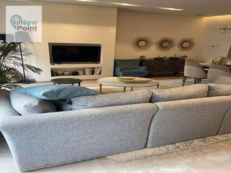 Finished Apartment for Sale in Palm Hills New Cairo near the American university 0