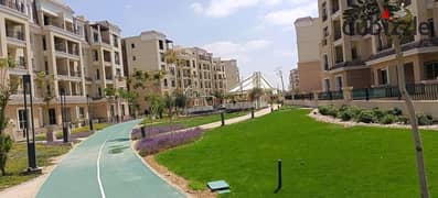 Apartment for sale with an area of 131 m²   In New Cairo, Saray Compound   Next to all services   With a down payment of 730 thousand and the rest in 0