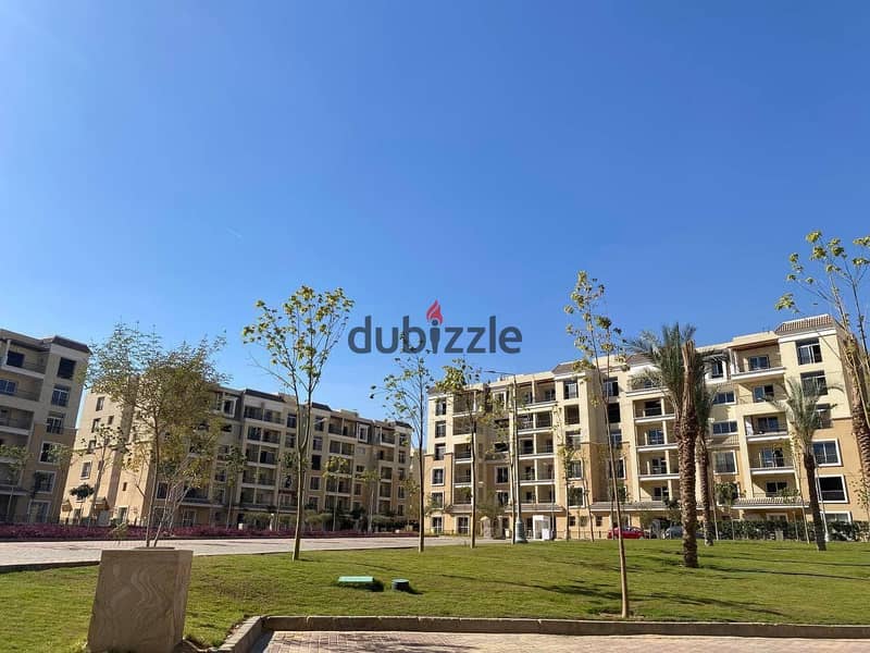 Apartment for sale with an area of 131 m²   In New Cairo, Saray Compound   Next to all services   With a down payment of 730 thousand and the rest in 2