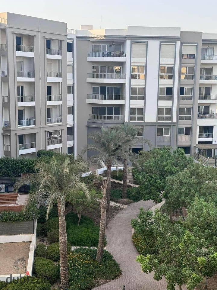 I own an apartment in the Fifth Settlement   Hyde Park Compound   Next to the American University in Cairo   Apartment area 126 meters   More than one 4