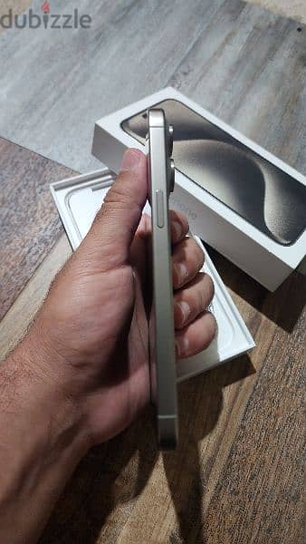 iphone 15 pro max 512 natural titanium استخدام اسبوع 7