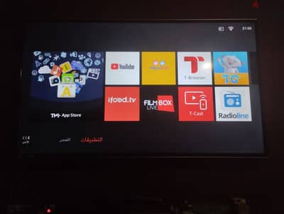 شاشه Tcl بوصه55 4k سمارت