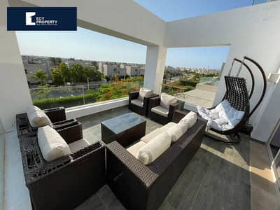 Penthouse on golf view, Ready to move, furnished, in Hacienda Bay, Sidi Abdel Rahman , at the lowest price in the market