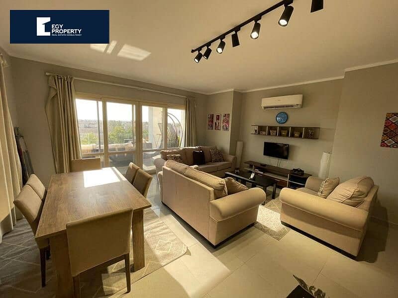 Penthouse on golf view, Ready to move, furnished, in Hacienda Bay, Sidi Abdel Rahman , at the lowest price in the market 2