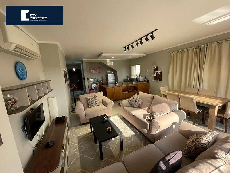 Penthouse on golf view, Ready to move, furnished, in Hacienda Bay, Sidi Abdel Rahman , at the lowest price in the market 3