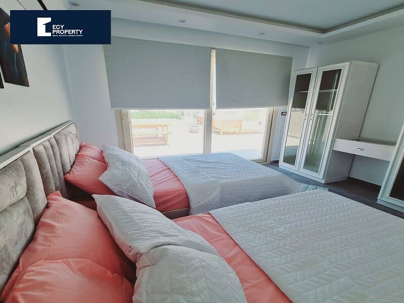 Penthouse on golf view, Ready to move, furnished, in Hacienda Bay, Sidi Abdel Rahman , at the lowest price in the market 7