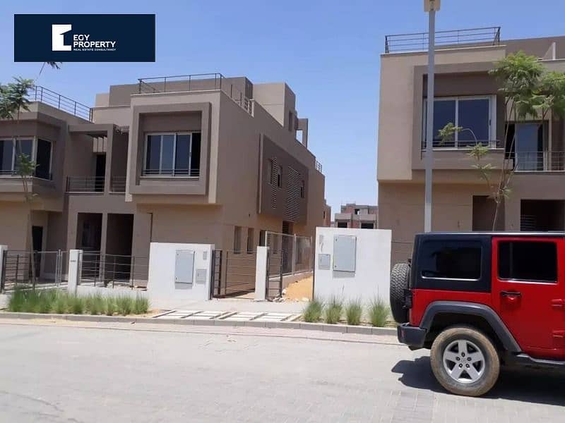 The lowest price for apartment for sale, in Palm Hills New Cairo Compound, with installments over 8 years 9