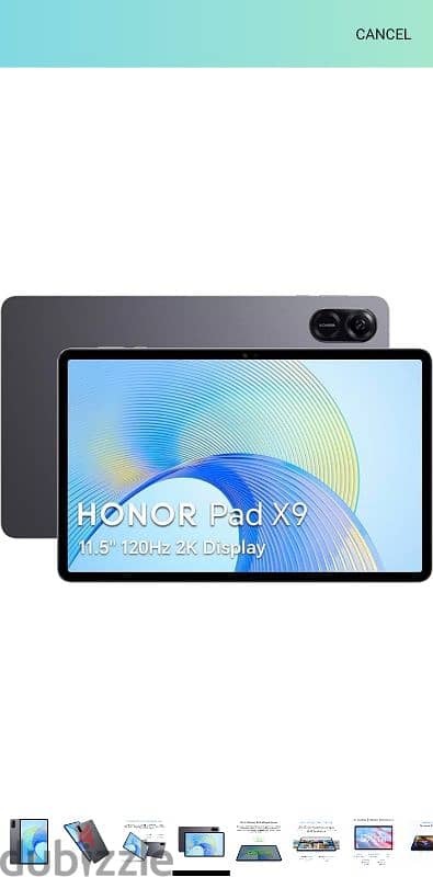 Tablet Honor pad X9 128 GB 2