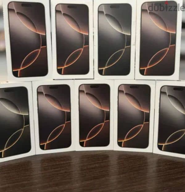 شريحتين بسعر مذهل IPhone 16 Pro Max جديد متبرشم شريحين ZA 0